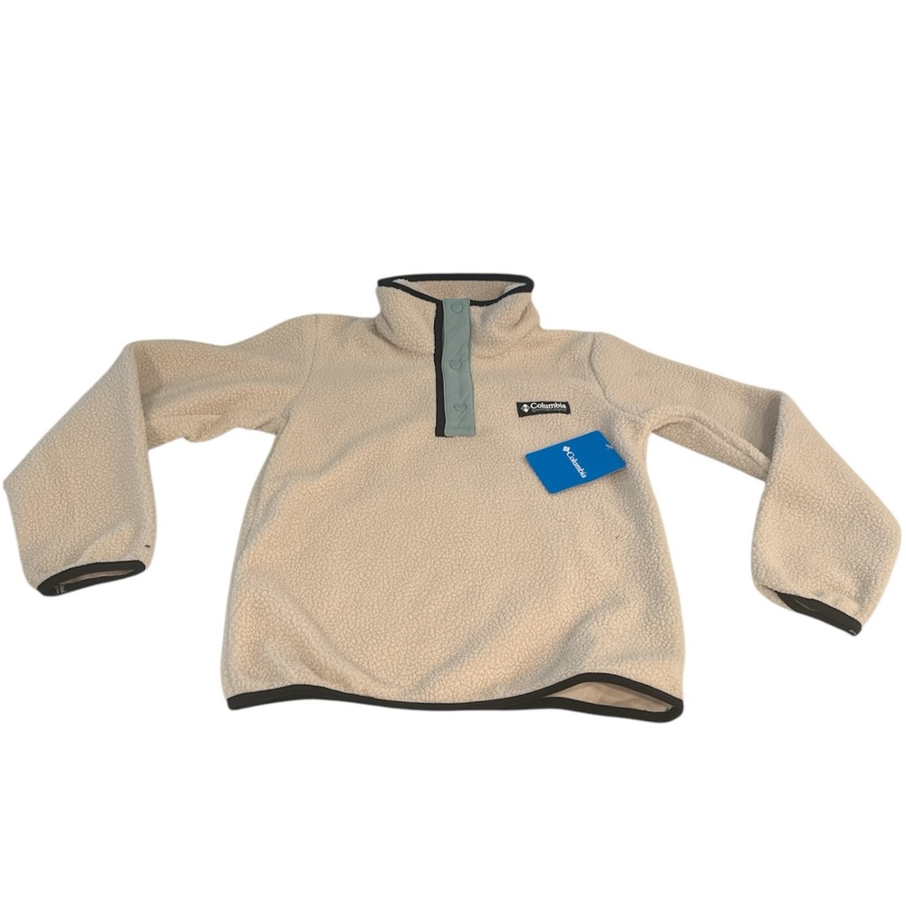 Columbia Kids' Cream Fleece Pullover
